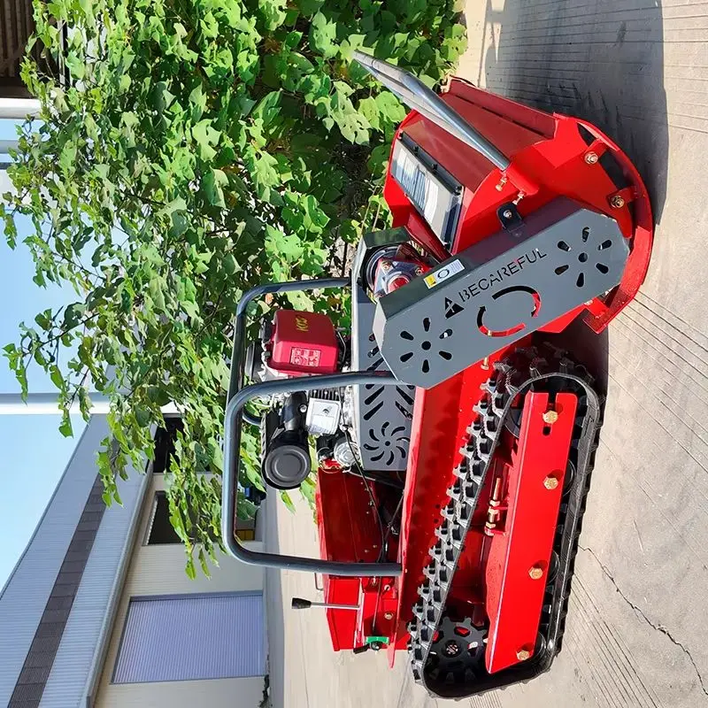 カスタマイズされたフレイルモア芝刈り機、刈幅800mm、1000mm、1200mm、スマートリモコンメーカーによる直販