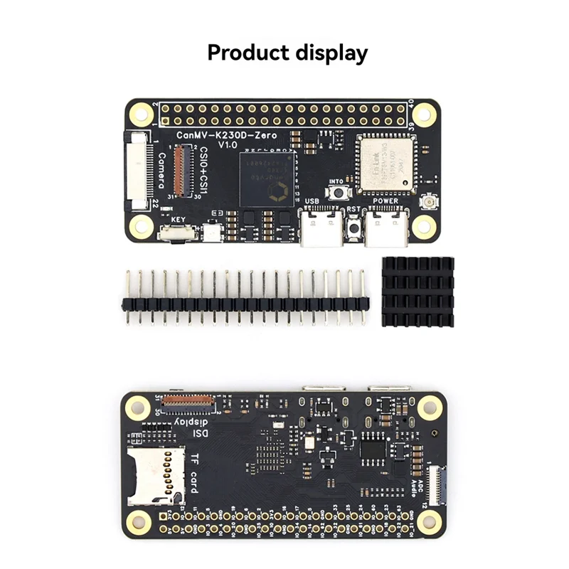 EF-Canmv K230D صفر مجلس التنمية آلة التعرف على الرؤية Camera2093 AI RISC-V اللوحة الأم الذكاء الاصطناعي B