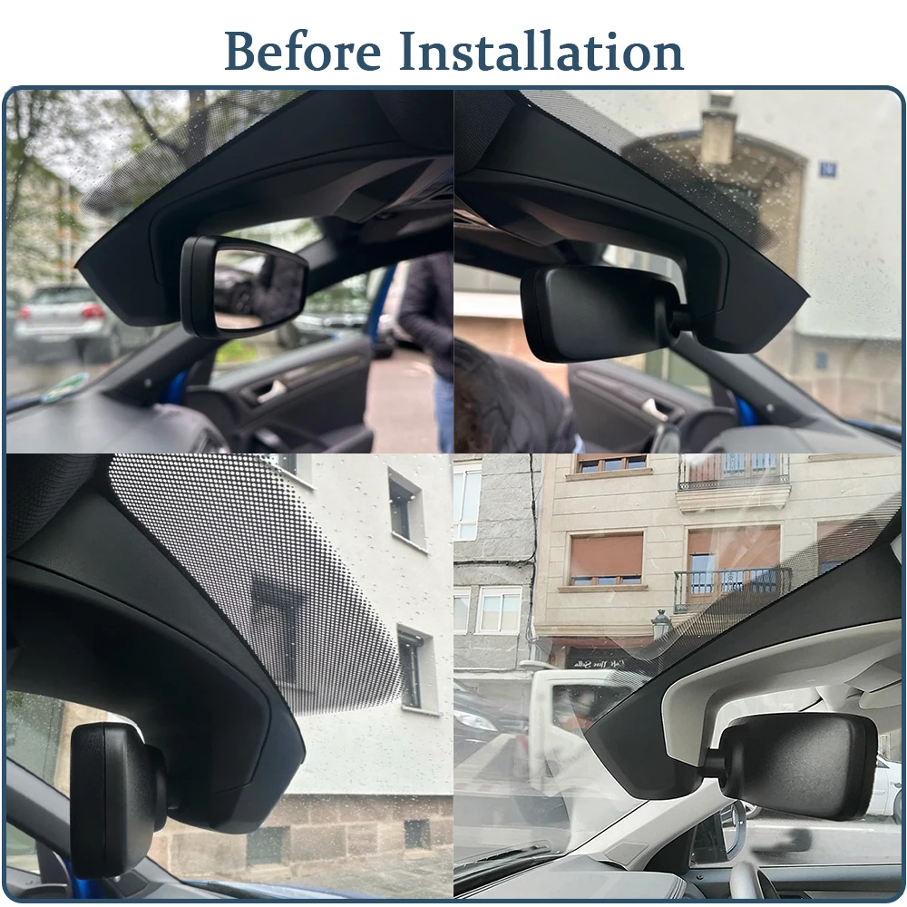 4K UHD Dash Cam For Volkswagen VW T Roc T-Roc Troc 2018-2025 Plug And Play WiFi DVR Car Camera Video Recorder 170° Angle Night