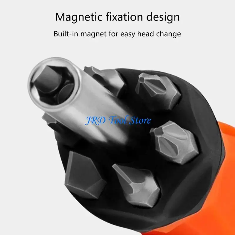 A2UD 6 In 1 Efficient Bit Holder Screwdriver for Bicycles Adjustment