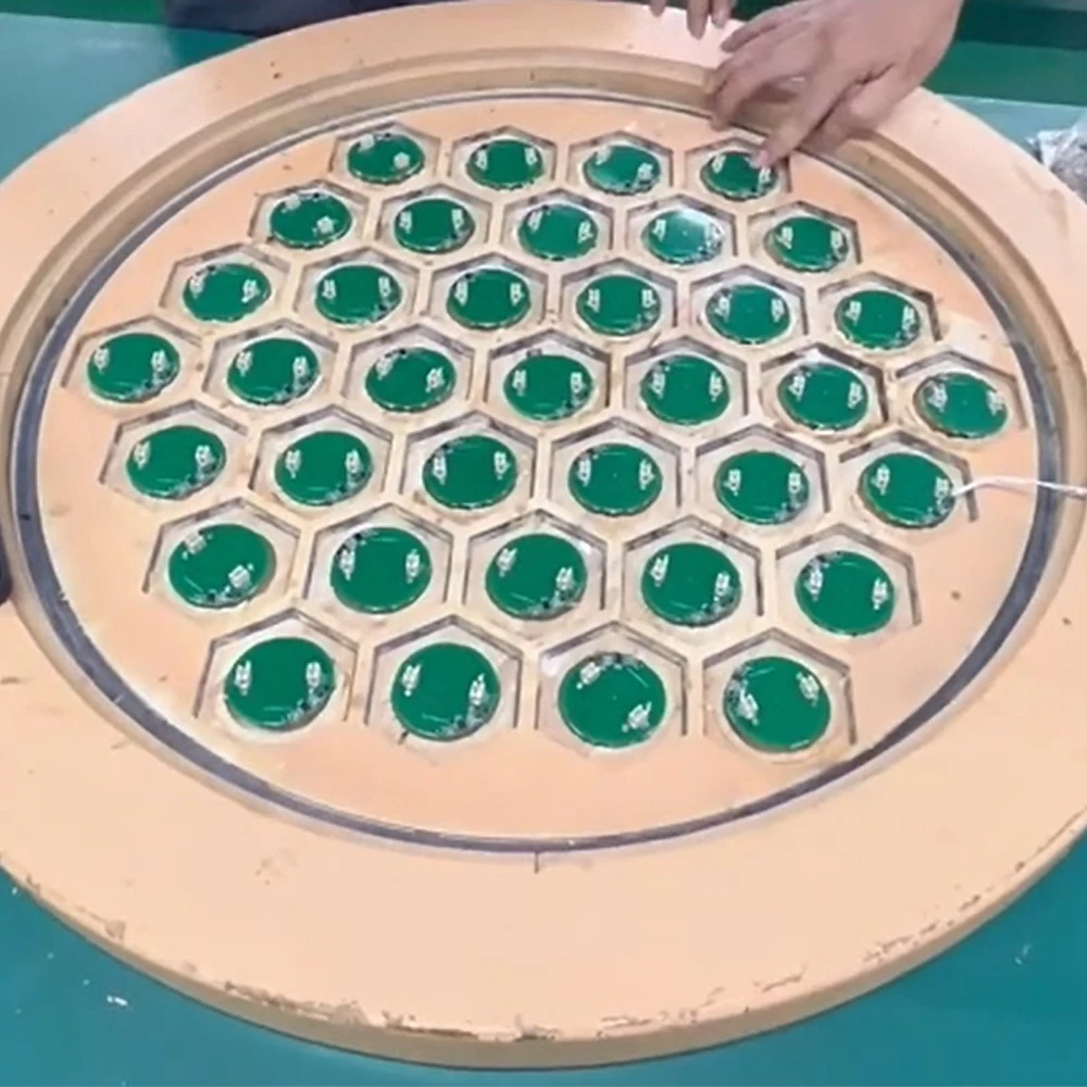نهر الجدول الاستشعار اللمس التبديل LED وحدة الباعثة للضوء DIY نهر اللمس الجدول الاستشعار للضوء انبعاث نهر الجدول ستار