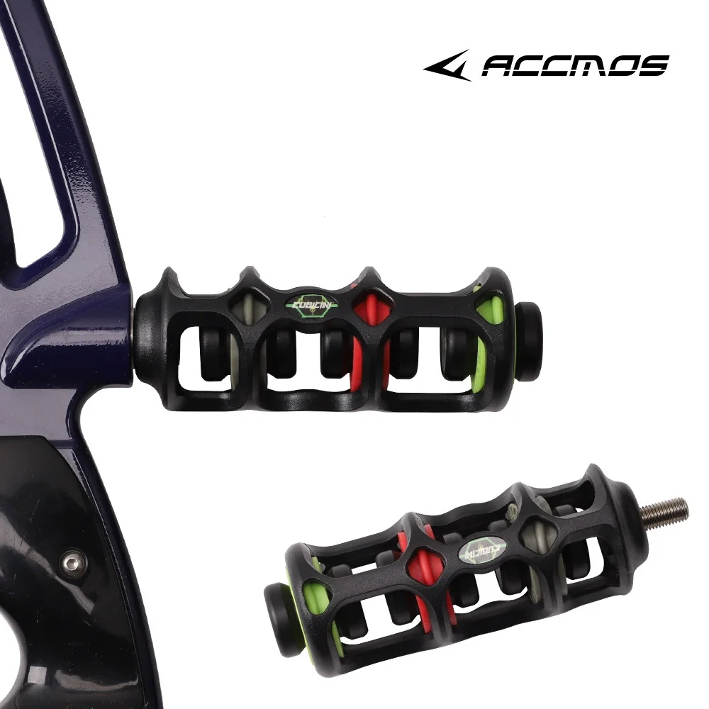 Compound Bow 4/6inch Stabilizer Plastic Rubber Absorber Silence Balance Vibration Outdoor Archery Shooting Accessory