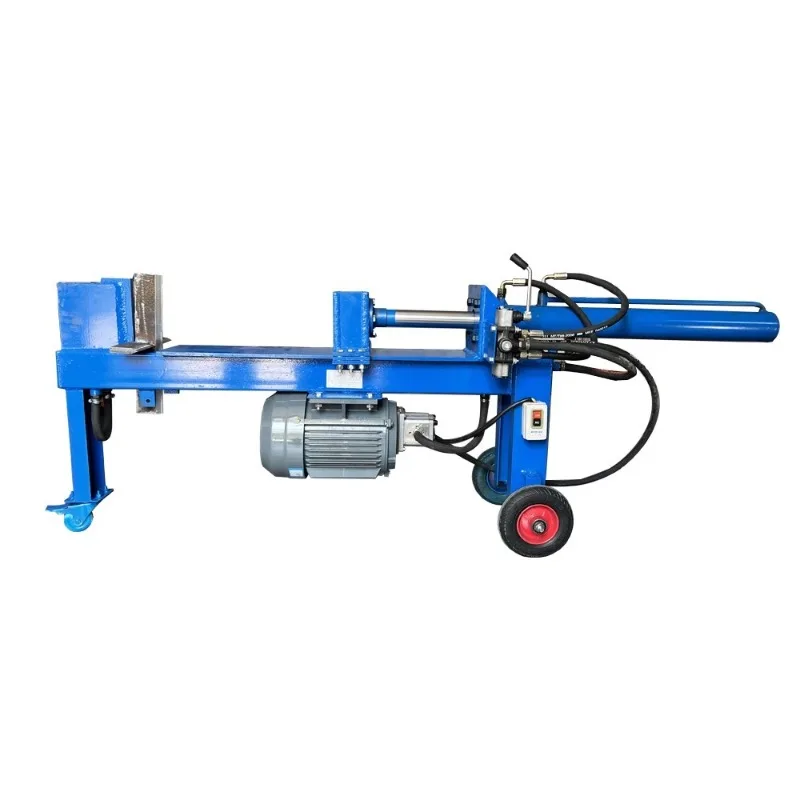 New Electric Hydraulic Log Splitter High Power Wood Splitter Firewood Machine Home Industrial Use