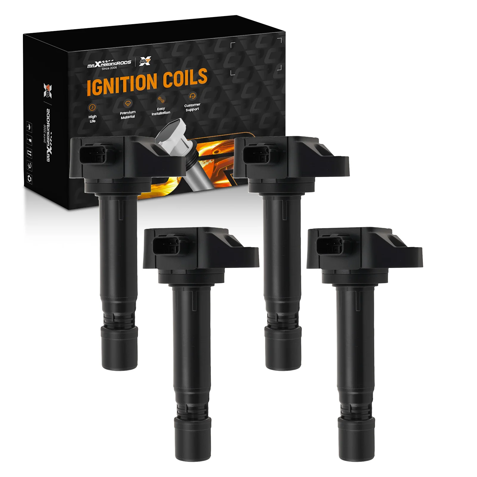 

4pcs Ignition Coils Pack for Honda Civic 1.8L 2006-11 30520RNAA01