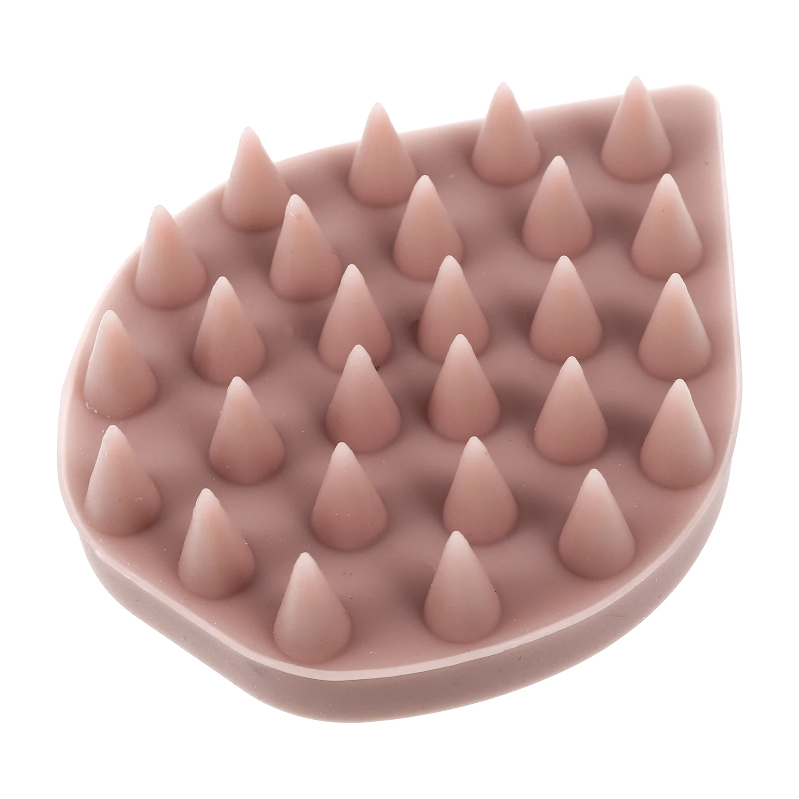

Silicone Head Brush Shampoo Comb Water Drop Shape Pink Tool Shampoo Brush Bath Hair Care Durable Sturdy