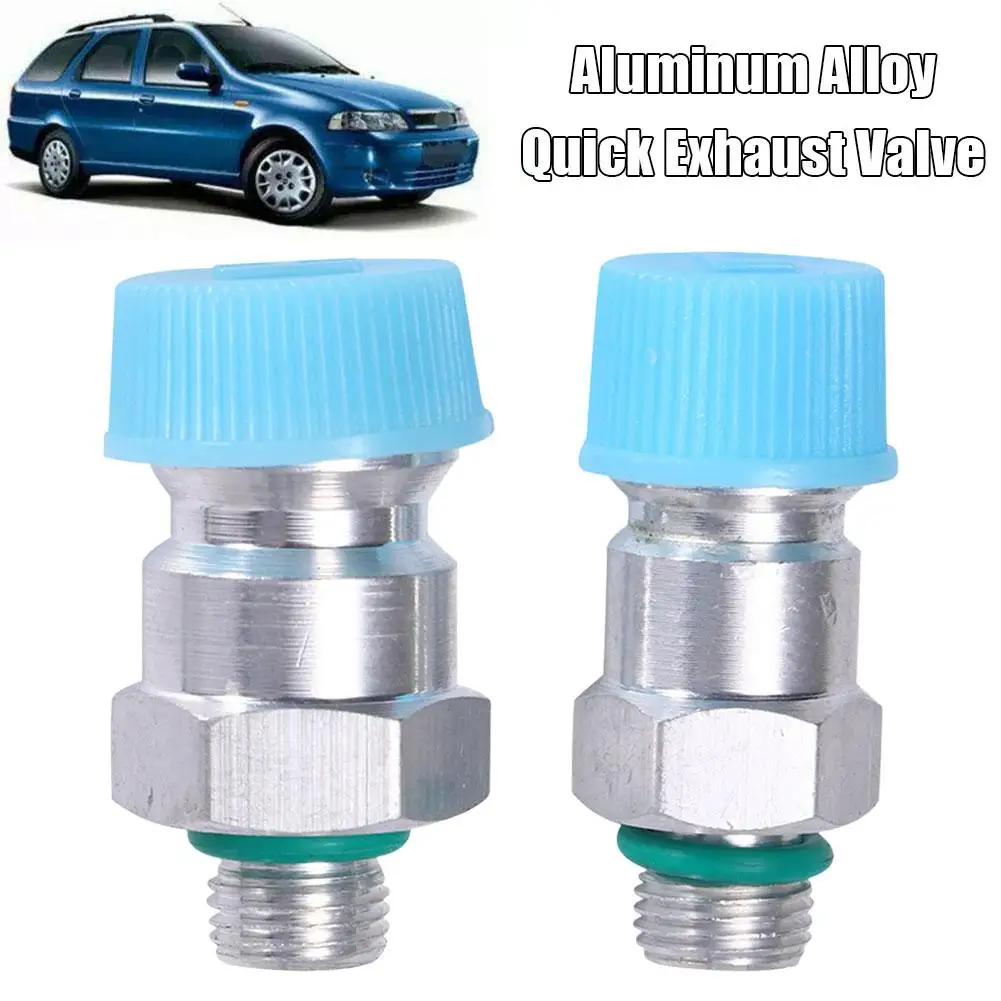 2Pcs Universal Air Hose Quick Coupler Air Hose Quick Hose Conditioners Hose Air Coupler Connectors R134A Quick Conditioners T8L2