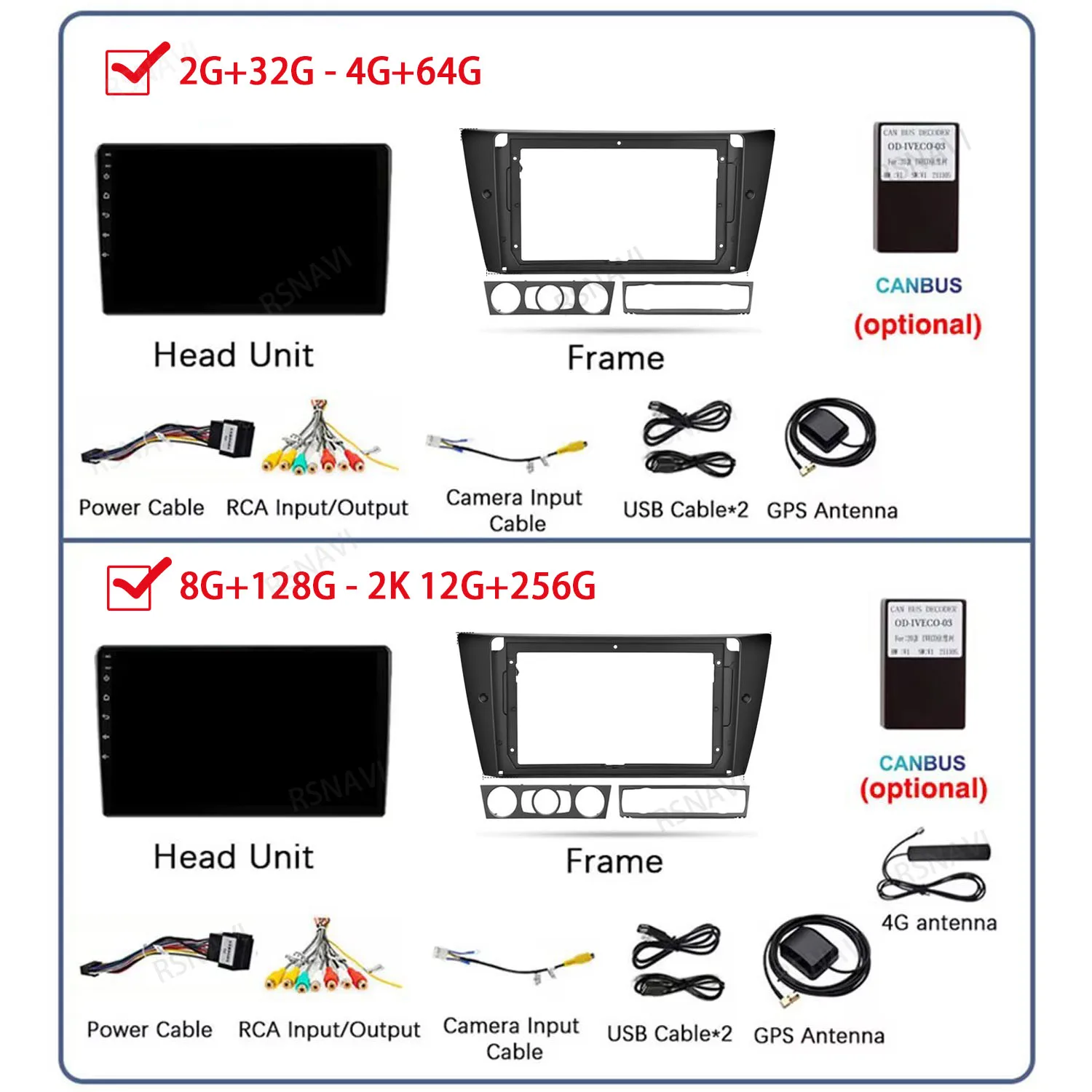 Android 14 Carplay Auto For BMW 3-Series E90 E91 E92 E93 2005 2006 - 2013 Car Radio Player DSP Navigation Head Unit Video Stereo