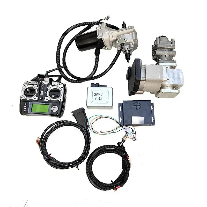 Autonomous EPS Power-assisted Steering Remote Control Self-Driving Electric ATV UTV Truck Car Chassis Program CAN Kit