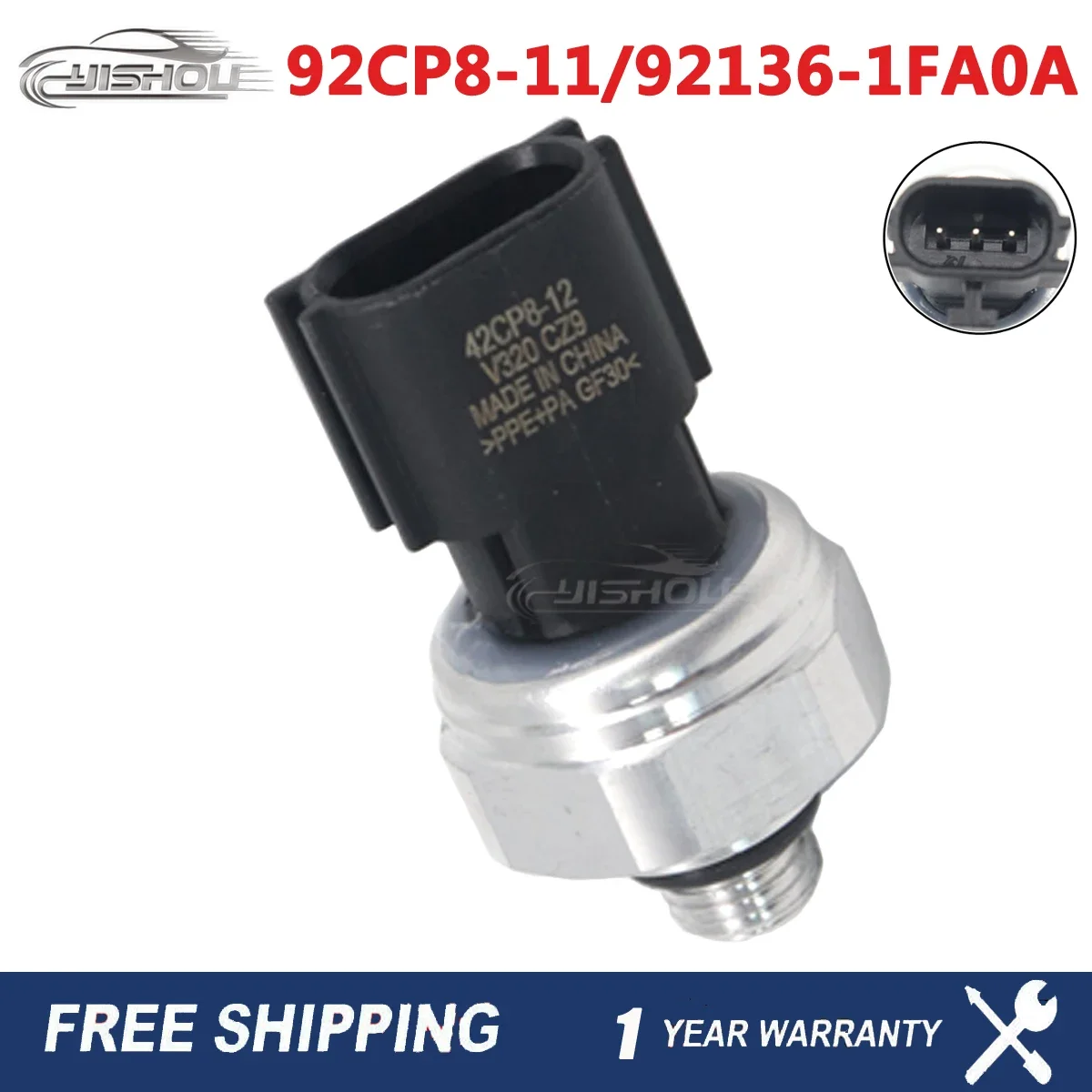 Interruptor de presión del transductor de CA 92CP8-11 para NISSAN, 370Z, Maxima, Murano, Quest, Rogue, Sentra, Cube, Altima, Versa, Armada, 42CP8-12, nuevo