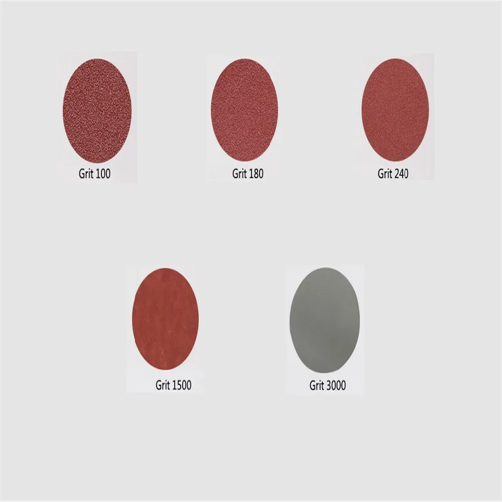100pcs 25mm High Quality Sanding Discs + 1" Abrasives Hook & Loop Backer Plate + 1/8inch Shank Set For Polishing Tools