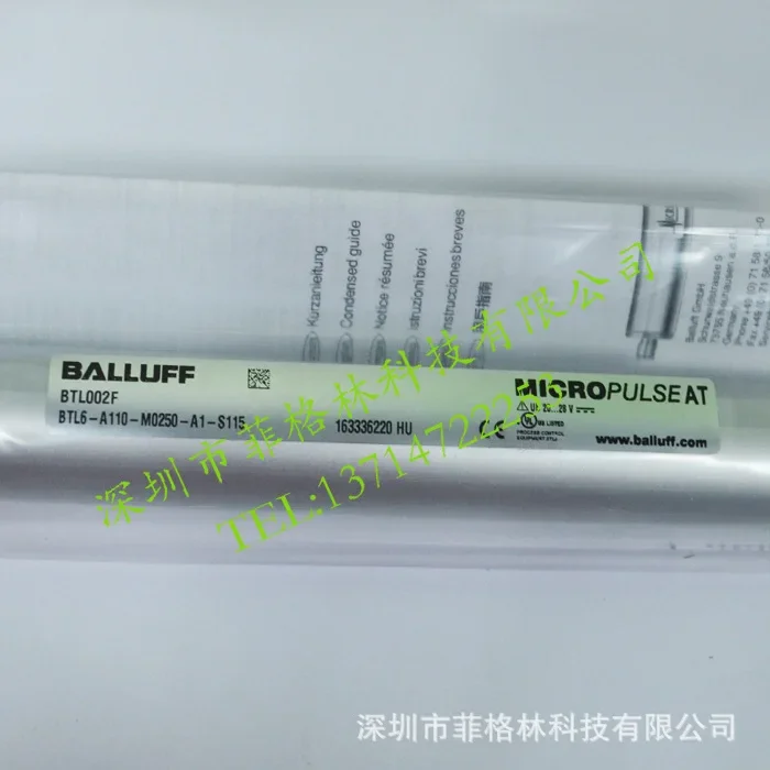 2026 [Genuine Guarantee] BTL6-A110-M0250-A1-S115 German Balluff Displacement Sensor, Bargaining