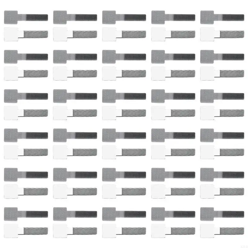 60pcs Power Cord Storage Cable Manager Cord Clips for for Desktop Managements N2UD