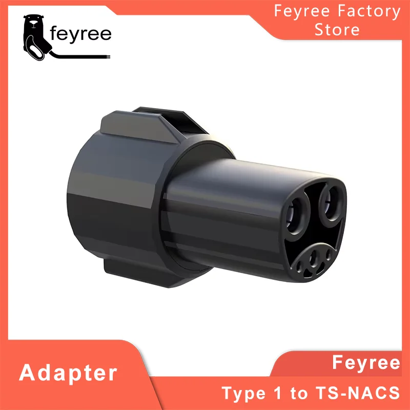 J1772 to Tesla Charging Adapter 250V 60A from J1772 Type1 US EV Connector to Tesla Socket for Electric Car Portable Adapt