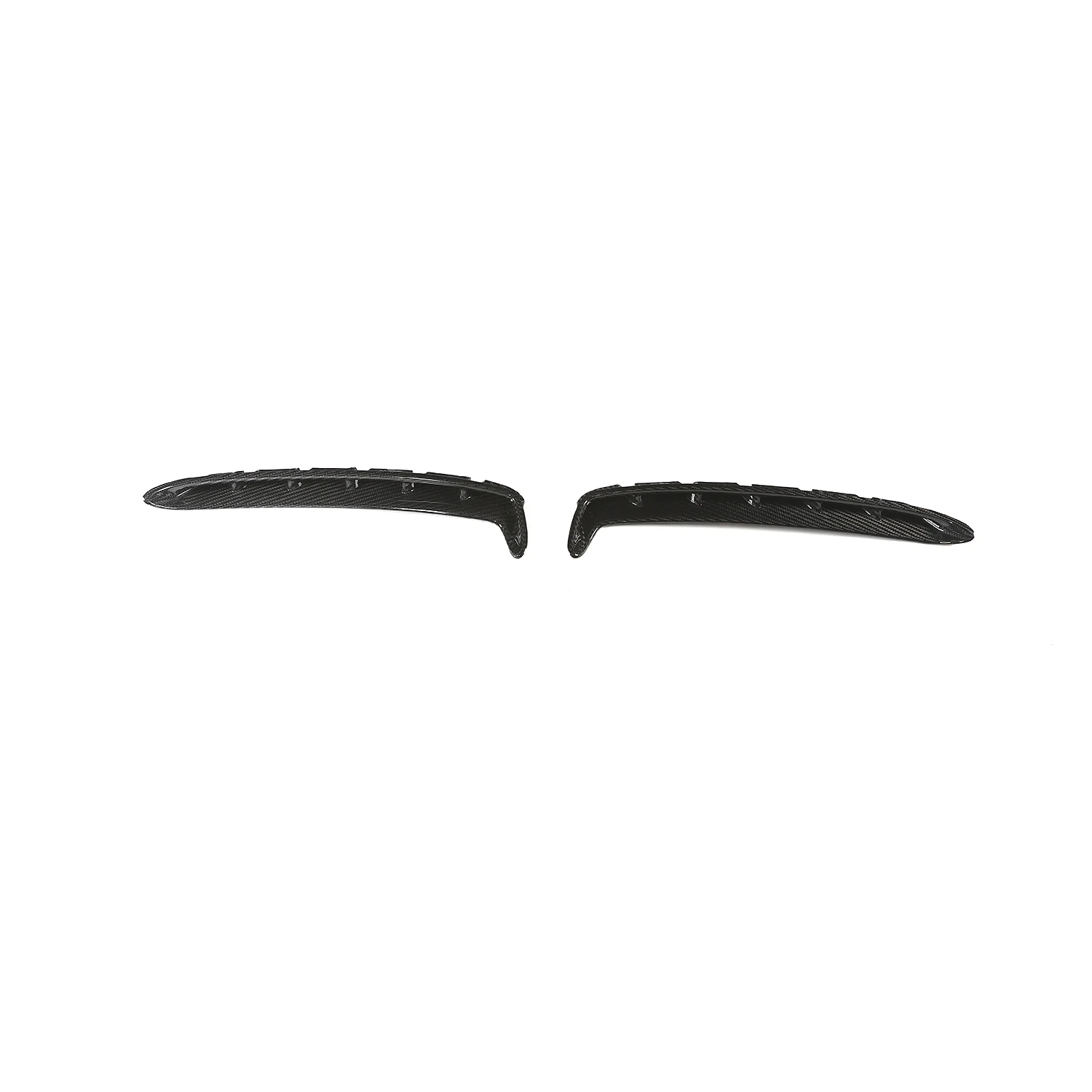 For Ford Mustang Shelby GT350 2019UP High Quality Real Carbon Fiber Side Fender Air Vent Trim Covers