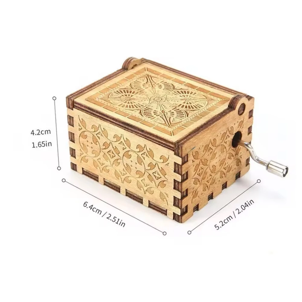 Stitch Anime tema madera manivela Octave caja de música creativa pareja boda amigo cumpleaños Navidad Decora regalos juguete de recuerdo