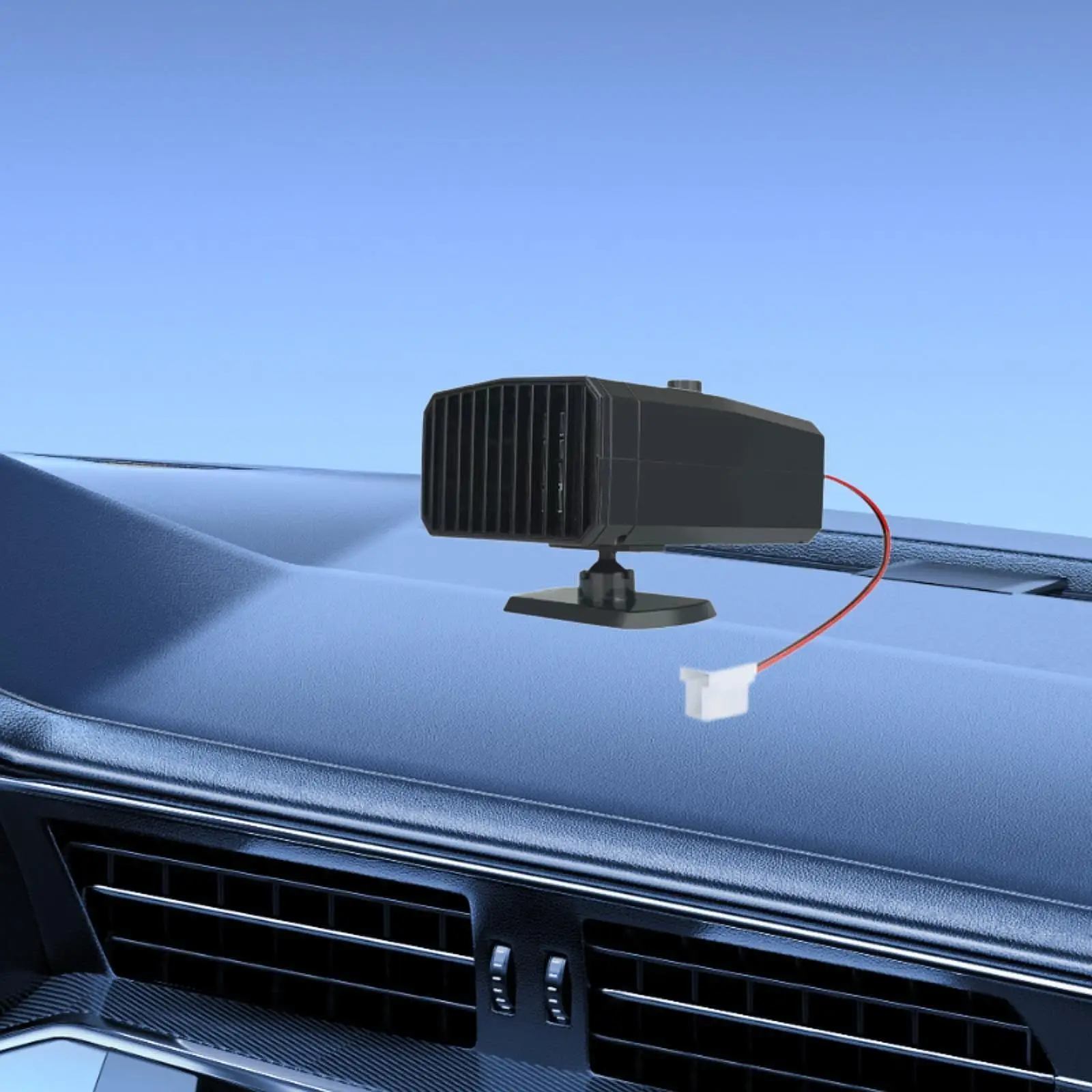 Electric Car Heater Windscreen Heater 360° Rotatable 500W to 600W 360° Rotatable Base Windshield Defroster Demister Accessory