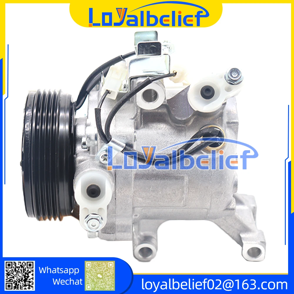 A/C Air Conditioning Compressor for Daihatsu Sirion 05-21 Daihatsu Terios 97-00 447190-6620 4471906620 88310B1070 8832097401