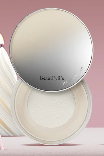 Makeup Powder Long-Lasting Refreshing Clear Soft Focus Finishing Powder Face Powder