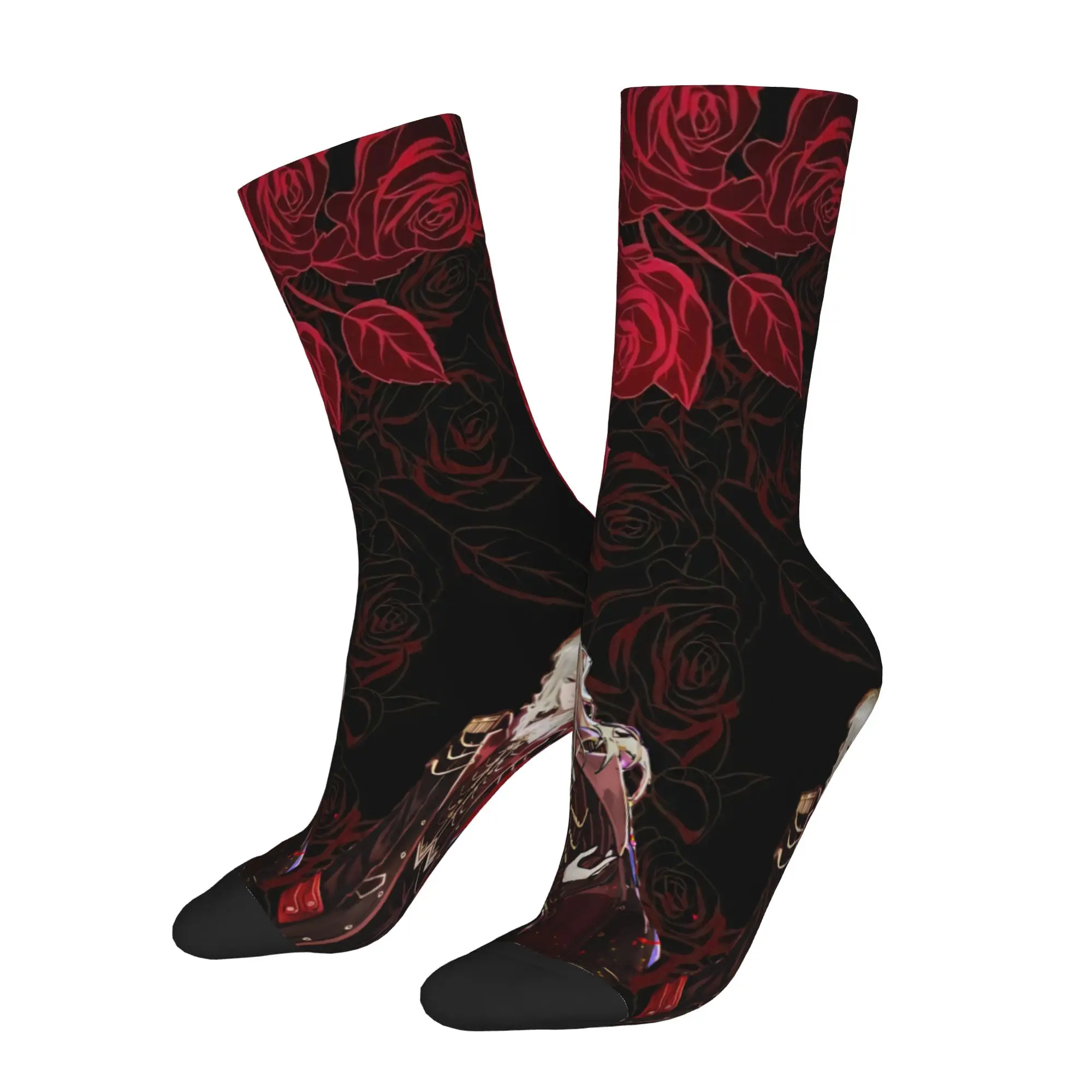 Limbus Company Project moon Gift Dress Socks Accessories for Unisex Compression Dress Socks