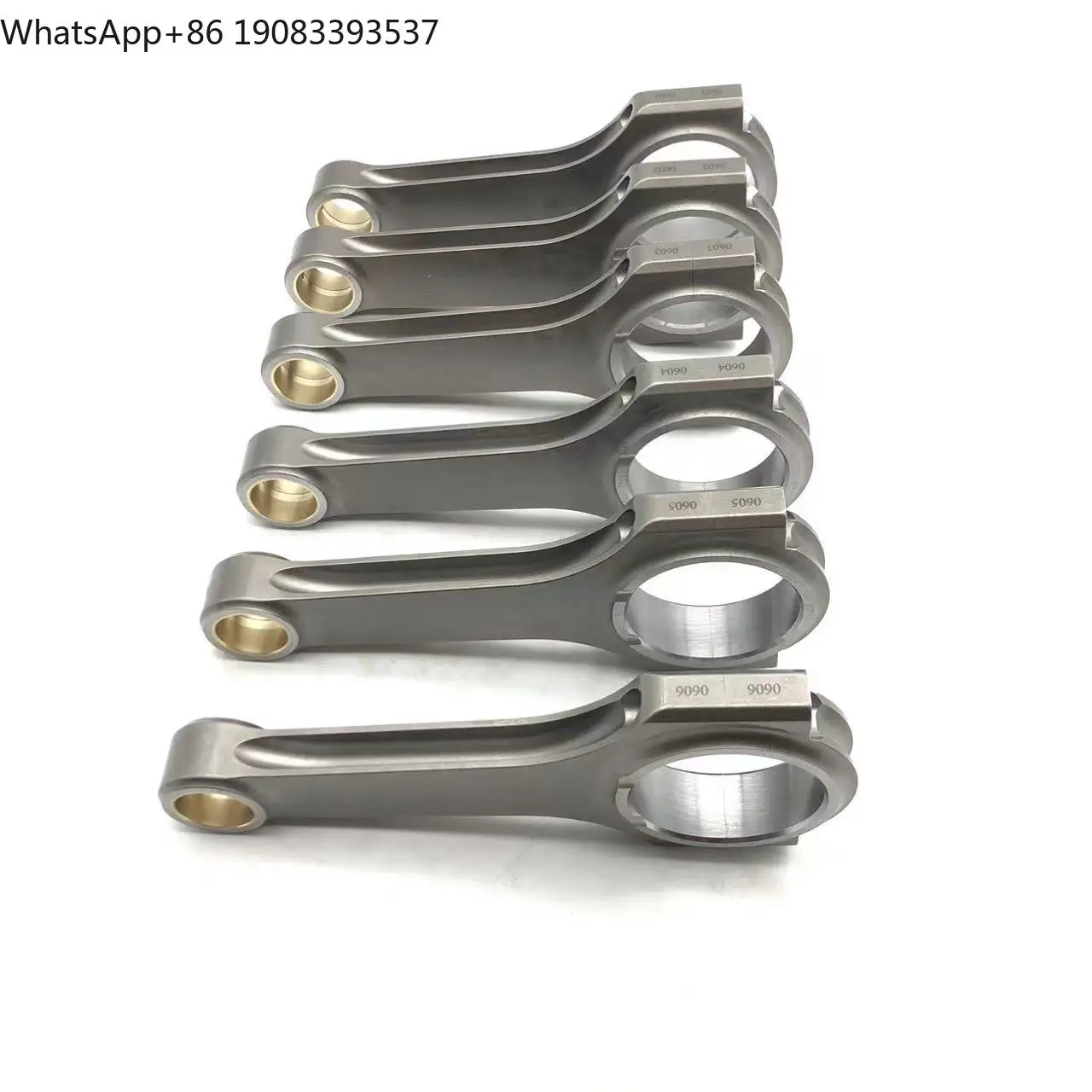 M104 Forged Piston Forged Connecting Rods Dual Valve Spring and Titanium Retainer Kit for Mercedes Benz M104 3.2L 90.05mm 143mm