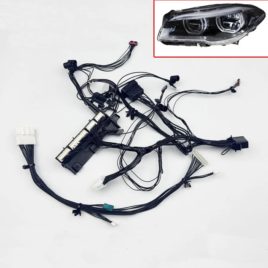 For BMW 5 Series F10 F18 2014-2017 LED Car Accessories Headlight Internal Wire Harness Plug Wiring Harness
