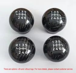 6 Speed Racing Carbon Fiber Gear Shift Knob For Ford Focus ST RS Fiesta ST