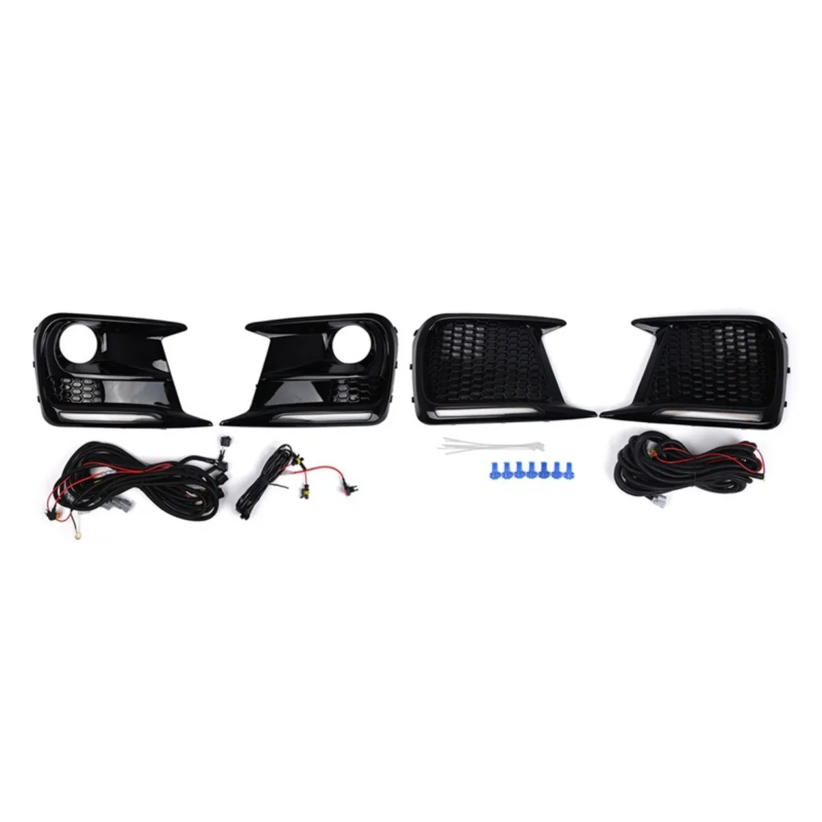 

For Subaru WRX 2018-2021 Front Fog Light Cover Daytime Running Light Frame Grille Frame 57731VA400