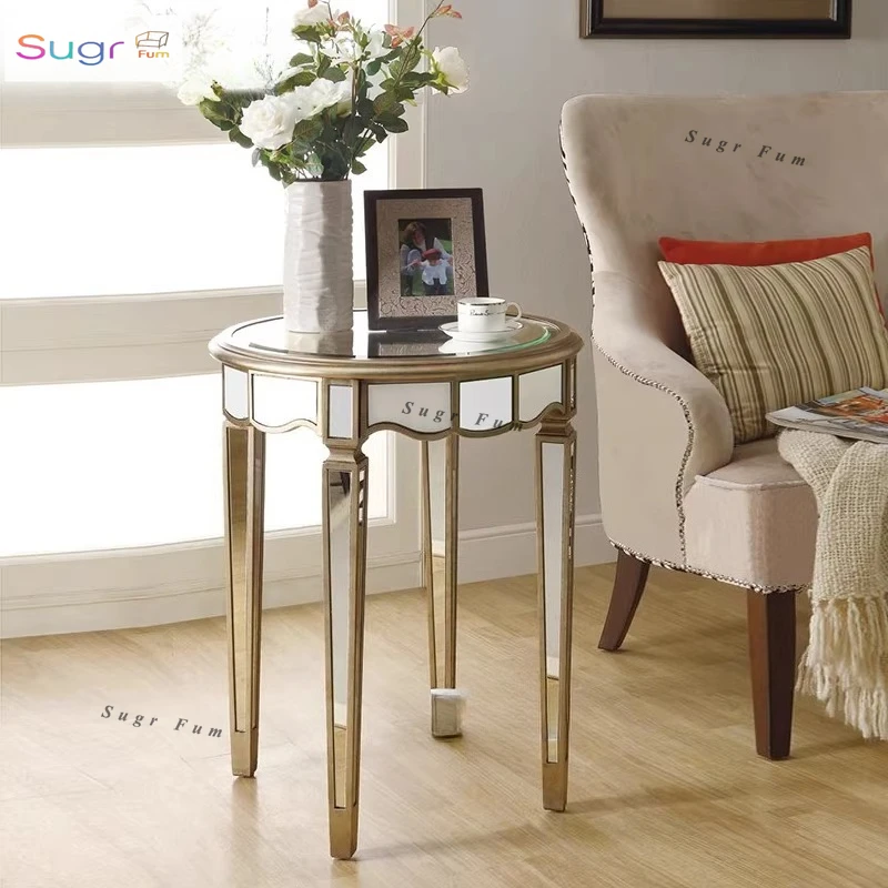 

coffee table, small round living room, simple sofa, sideEuropean American side table, corner