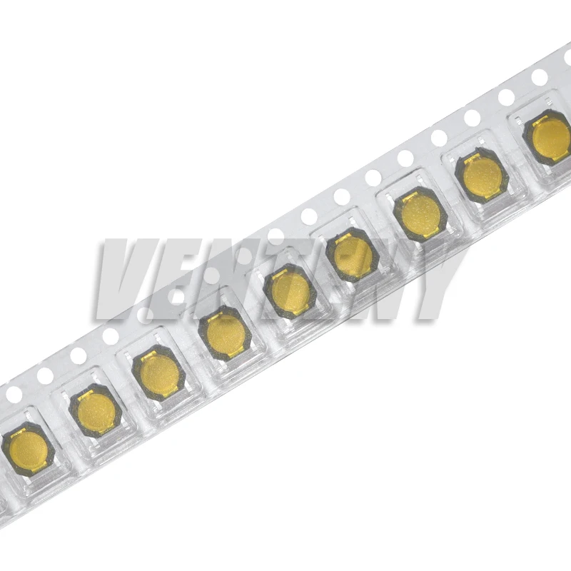100PCS DC12V 50mA Membrane Switch 4x4x 0.8MM 4X4X0.8mm Tactile Push Button Switch Tact 4 Pin 4*4*0.8mm Switch Micro Switch SMD
