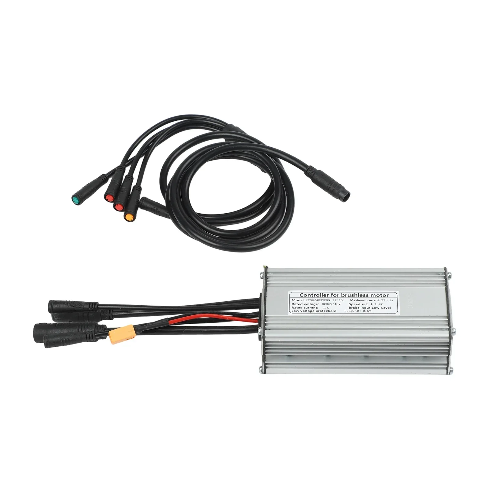 22A Controller 500W Controller Brake Control Sensitivity Compact Size Heat Dissipation Feature Lamp Wire Included For KT Display