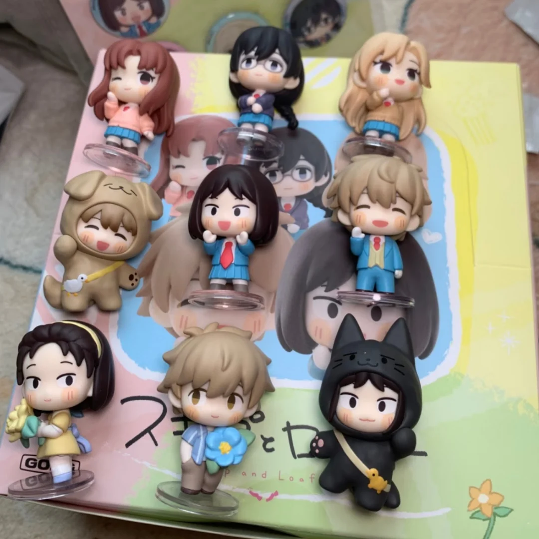 

Original Anime Skip And Loafer Mini Blind Box Mitsumi Iwakura Shima Sousuke Kawaii Magnetic Figurines Ornament Toy Kids Gift