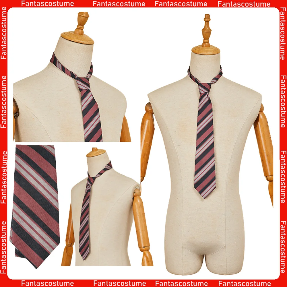 

Adult Men Fantasia Clark Cosplay Tie Kent Roleplay Necktie Neckwear Male Halloween Carnival Party Costume Accessories Gifts