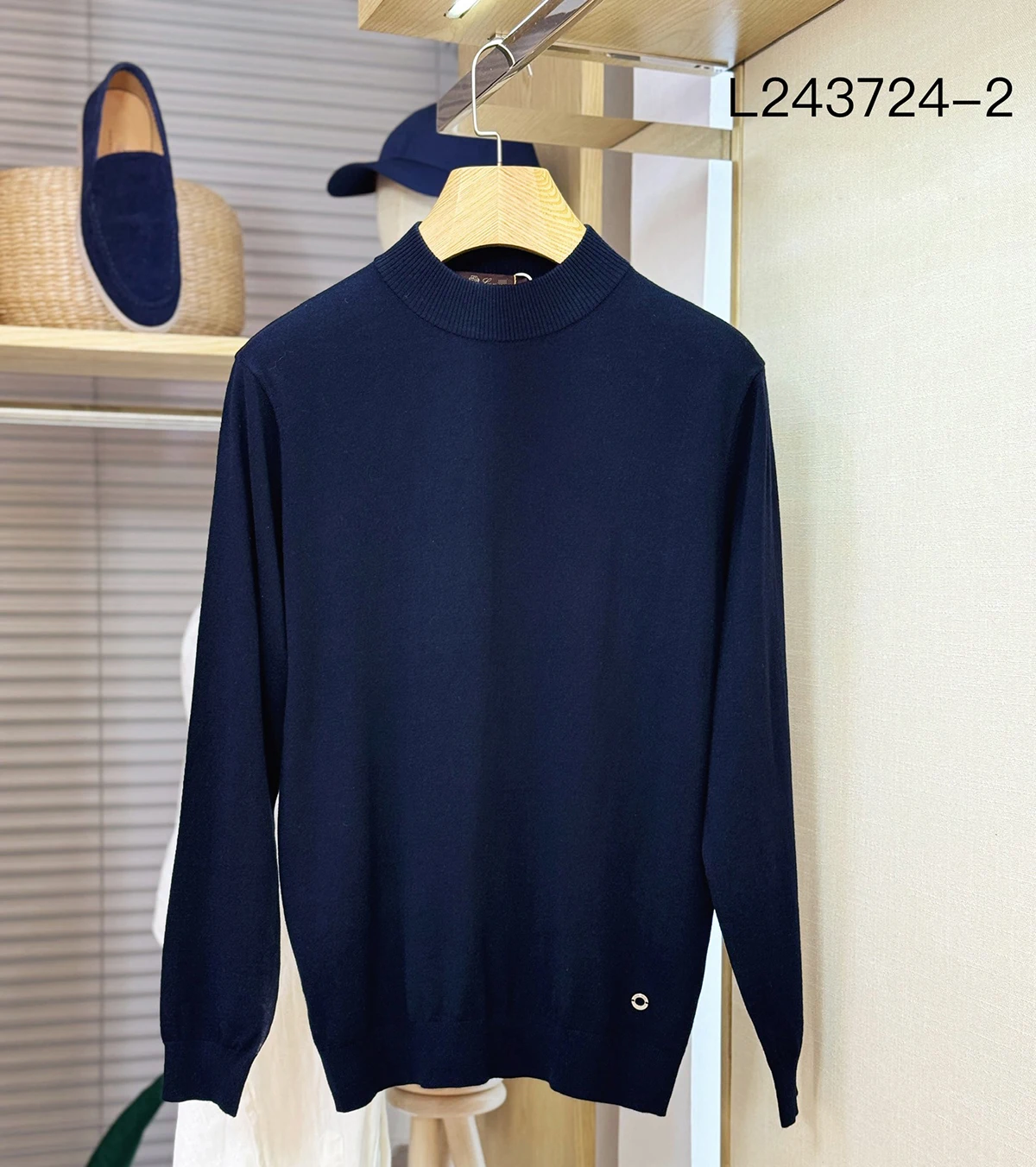 BILLIONAIRE BLKA CPTG Sweater Cashmere men's 2025 new warm knitting Round neck Business fashion high quality big size M-4XL