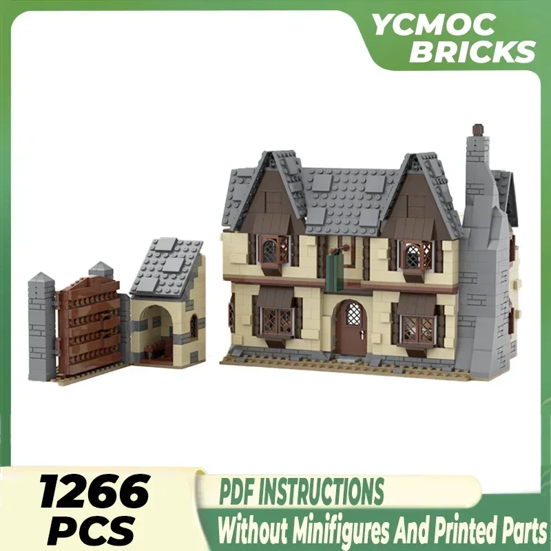 Modelo de película estrella, bloques de construcción Moc, tecnología de la casa Medieval Times, bloques modulares, regalos, juguetes de Navidad, conjuntos DIY de montaje