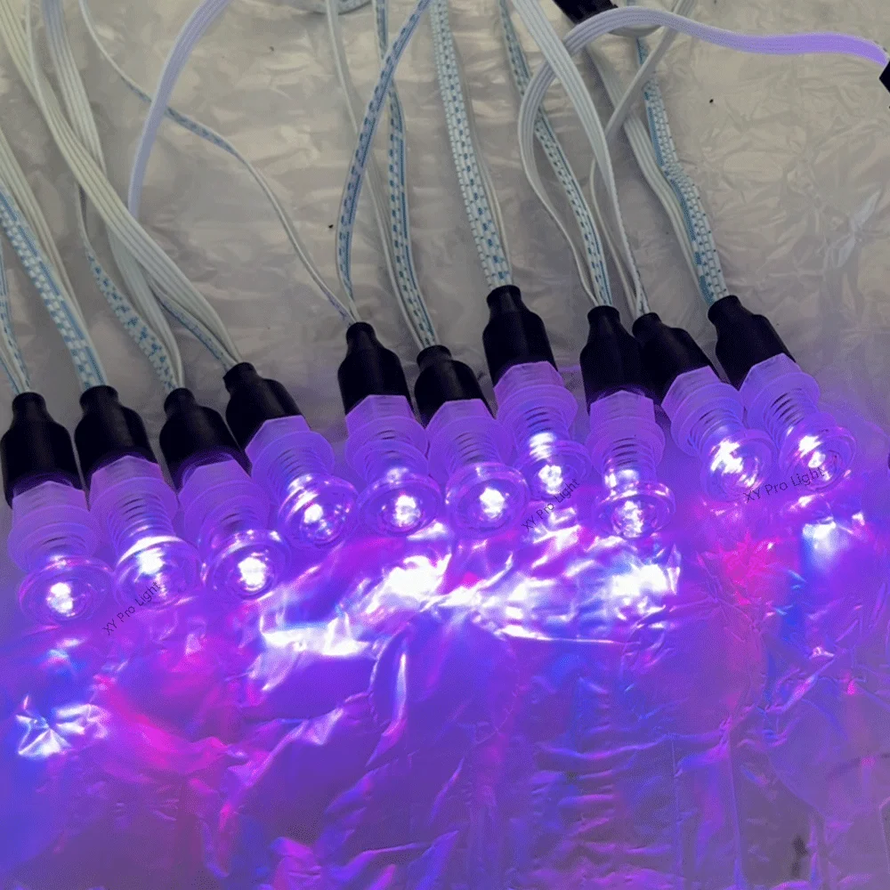 RGB Underwater Bath Light 12V 100mA 38MM Starry Sky Bath Bucket Colorful Submersible LED Pool Light Shower Room LED Bathtub Lamp