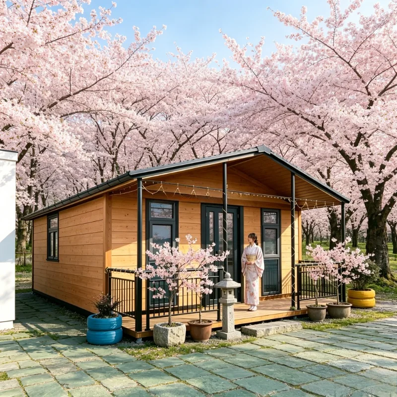 Luxury Expandable Container House Mobile Home Windproof Earthquake-Proof  2 3 Bedroom Garden Rooms Cabins Tiny House Customized