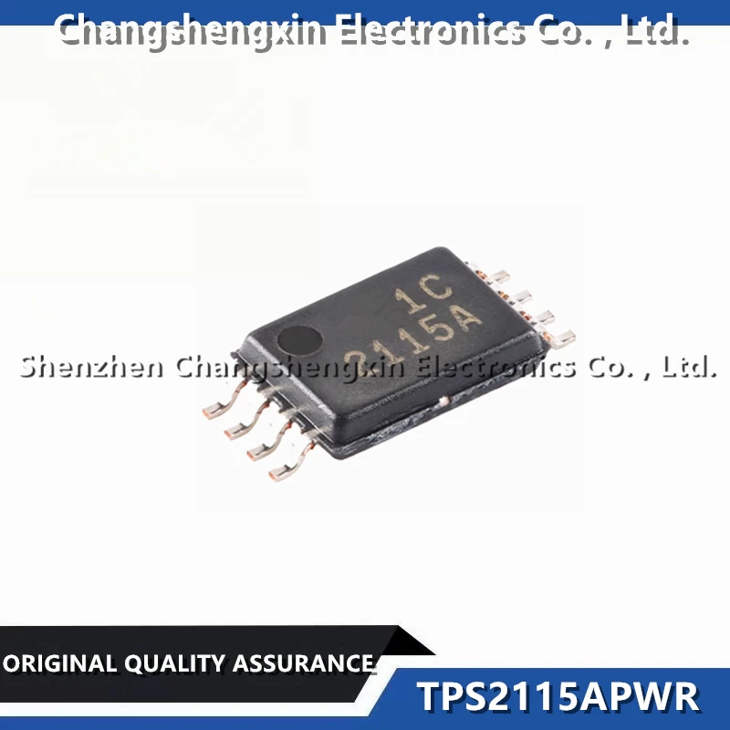 

10 Pieces TPS2115APWR New Original 8-TSSOP 1.25A Power Multiplexer OR Controller Source Selector Switch N-Channel 2:1