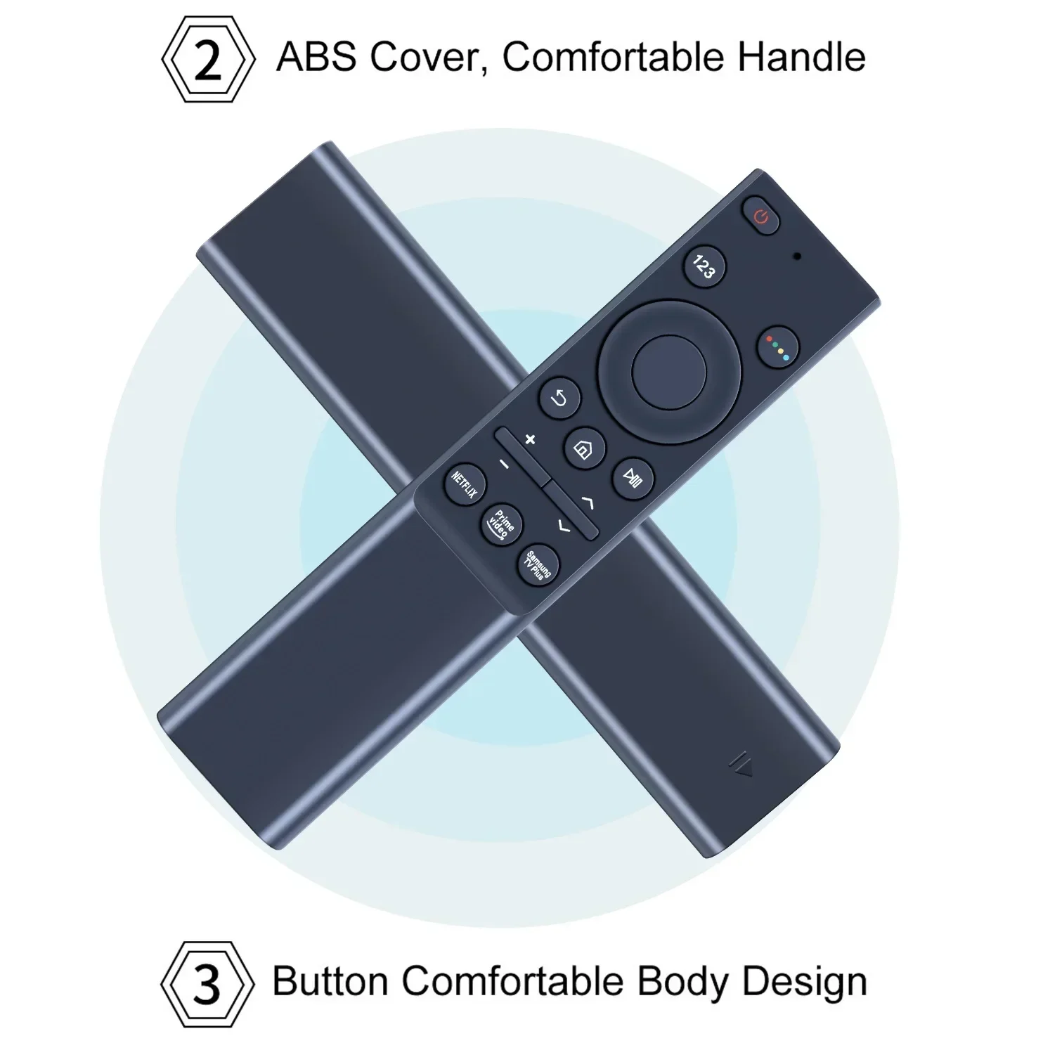 

YP Universal Remote Control IR 433 MHz for Air Mouse No Voice Function and Samsung Smart TV Compatible with Infrared