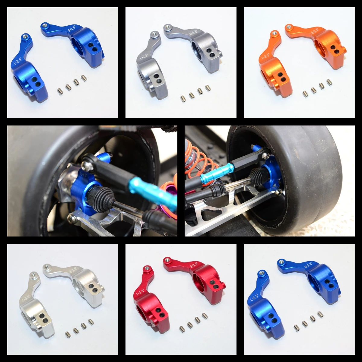 

АЛЮМИНИЕВЫЙ РЫЧАГ ЗАДНЕЙ РЫЧАГ GPM (3,5 РАЗЪЕМ) Для TRAXXAS 1:7 XO-01
