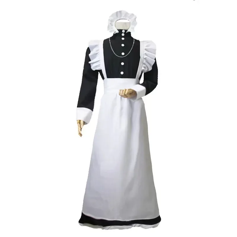 Maid Lolita Servant Kawaii Apron Dress Japanese Anime Show Cosplay Costume High Quality Outfit Women Sexy Lingerie Stage Uniform