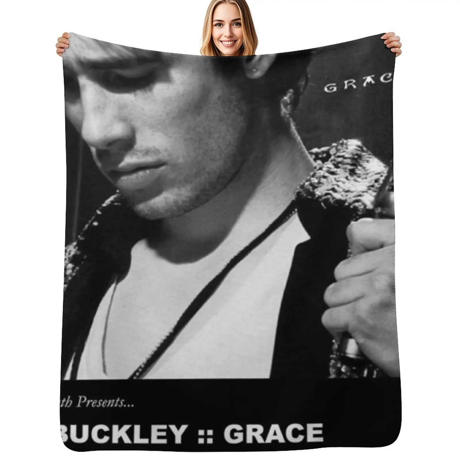 First Concert Buckley Throw Blanket Fashion Sofas Luxury Blankets For Bed valentine gift ideas Winter beds Cute Plaid Blankets