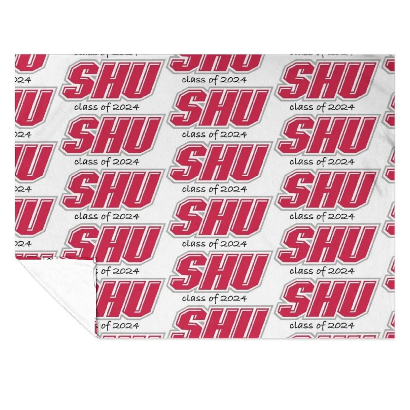 

Sacred Heart University Class of 2024 Throw Blanket Bed Comforter Blankets For Sofas Blankets