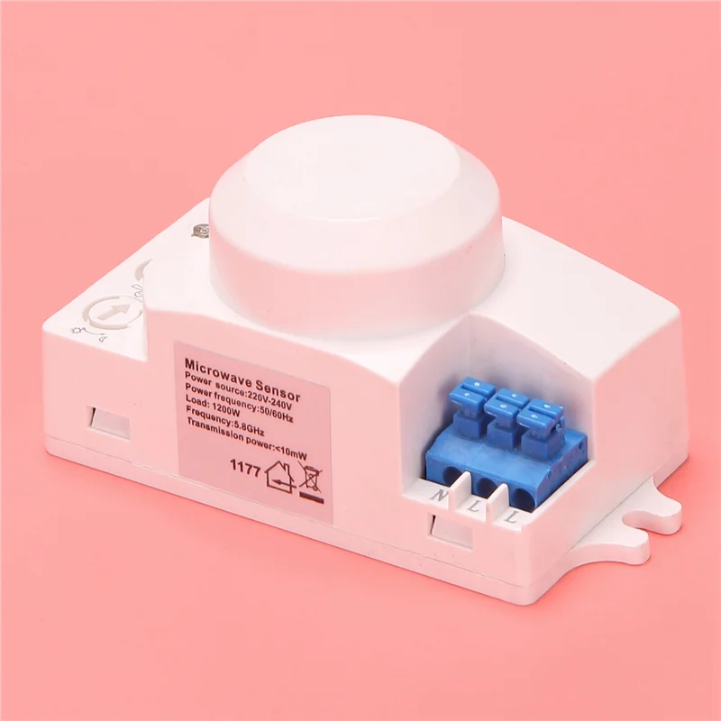

ABSE-6X 5.8Ghz System LED Microwave 360 Degree Motion Sensor Light Switch Body Motion Detector