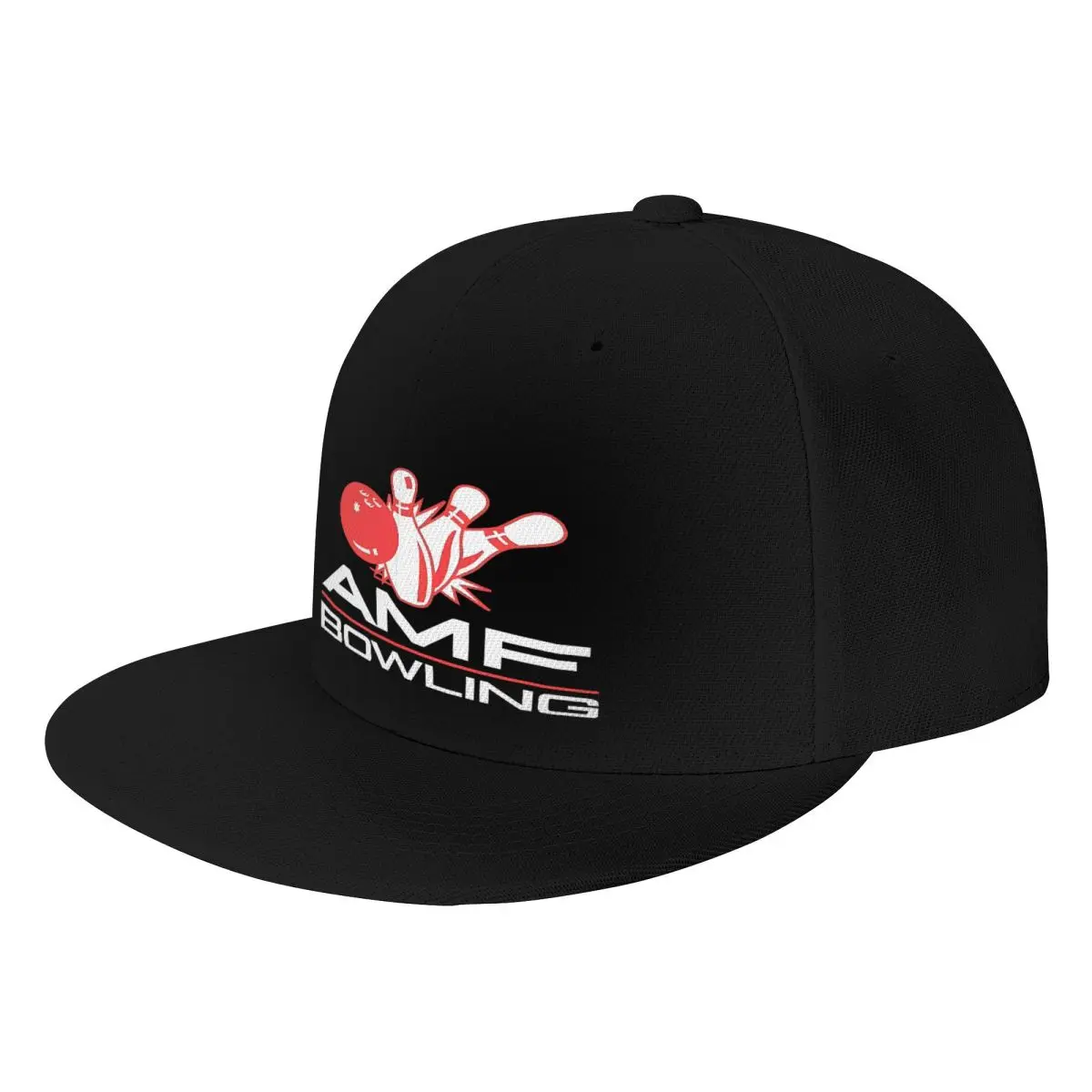 New Amf Bowling Worldwide Logo Cap Mens Hat Custom Logo Baseball Cap Man Man Hat Baseball Cap