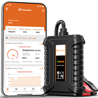FOXWELL BT60 Car Battery Tester 12V Bluetooth Battery Load Tester Cranking Charging System Alternator Analyzer for Car Marine RV