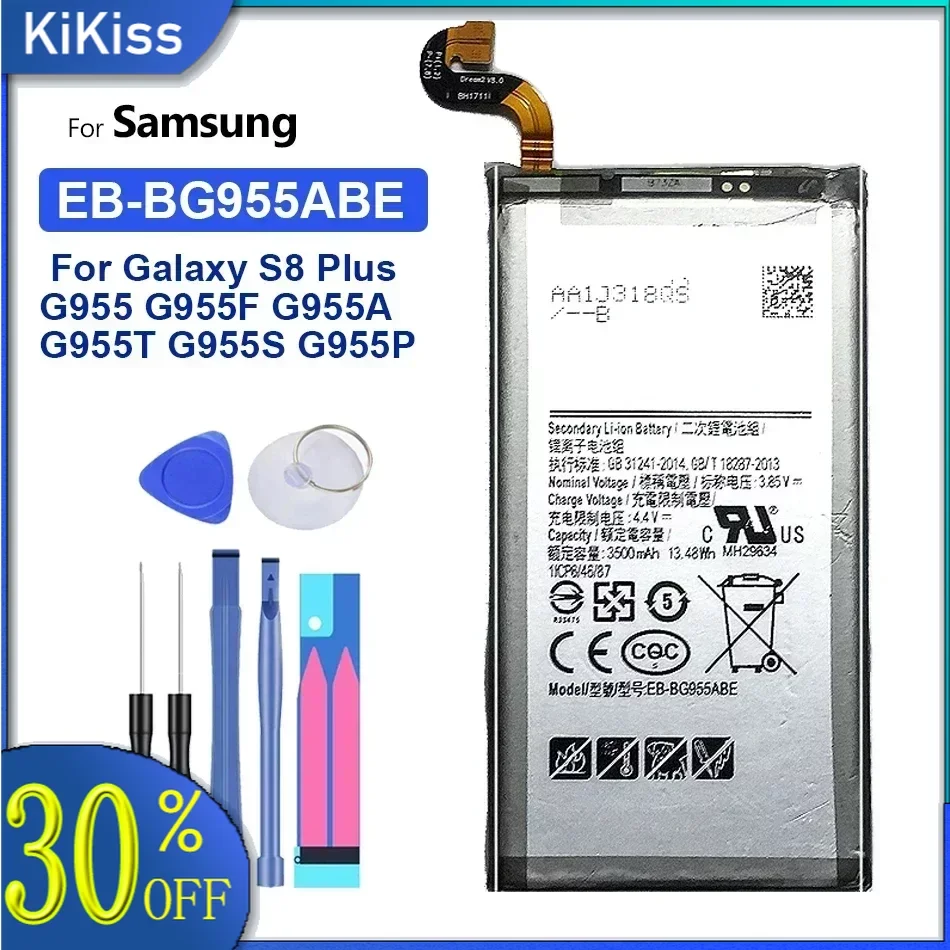 Battery For Samsung Galaxy S8 Plus EB-BG955ABA EB-BG955ABE G9550 S8Plus SM-G9 SM-G955 G955 3500mAh Replacement Battery