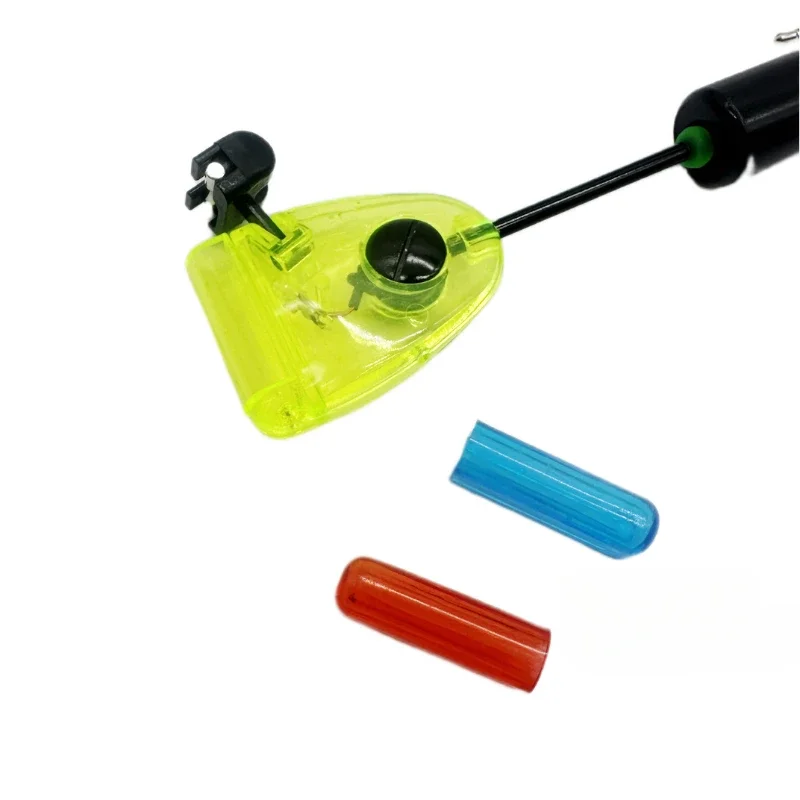1PC Angeln Alarm Flache Clip Düse Harte Stange Flash Rocker Europäischen Karpfen Meer Angelrute Rocker Edelstahl Spanner Bibliothek angeln – Detail 4
