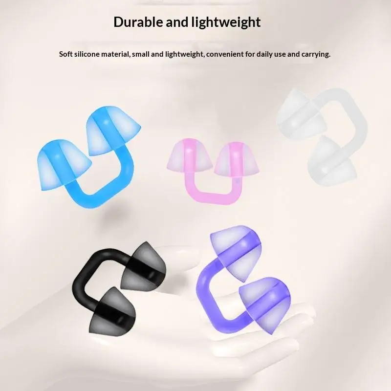 Swimming Nose Plugs Waterproof Clamp Diving Nose Clip For Boys Girls Kids Adult Unisex Beginner Swimming Nose Clips Ilicone