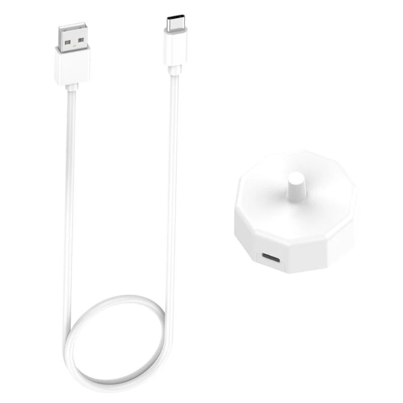 83CE Dock cargador cepillo dientes eléctrico carga USB carga rápida y eficiente
