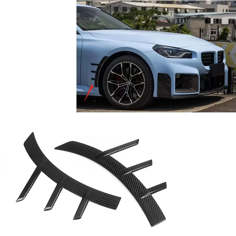 M Performance Dry Carbon Fiber Front Bumper Wheel Eyebrow 2023+  M2 G87 2-Door Body Kit